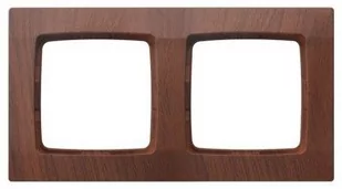 Ospel Karo wenge ramka R-2S/57 R-2S/57 - Klawisze i ramki - miniaturka - grafika 1