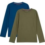 Koszulki dla chłopców - Tommy Hilfiger Longsleeve 2-pack | Regular Fit - miniaturka - grafika 1