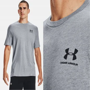 T-SHIRT MĘSKI UNDER ARMOUR KOSZULKA MĘSKA SPORTOWA BASIC - Koszulki męskie - miniaturka - grafika 1