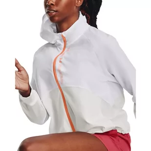Kurtka damska Under Armour Woven FZ Jacket - Kurtki i kamizelki sportowe damskie - miniaturka - grafika 3