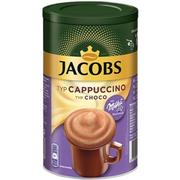 Kawa - Jacobs Kawa rozpuszczalna Cappuccino Choco Milka w puszce 500 g - miniaturka - grafika 1