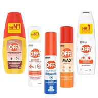 Zwalczanie i odstraszanie szkodników - SC Johnson zestaw aerozoli przeciw komarom i kleszczom 4x100ml + Żel Akut po ukąszeniach 25ml - miniaturka - grafika 1