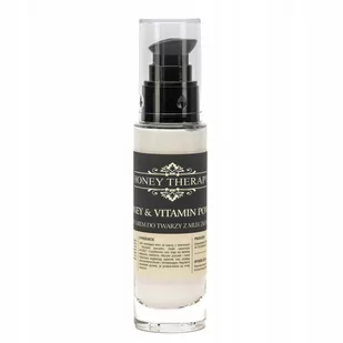 Honey Therapy Honey Therapy Honey & Vitamin Power Krem do twarzy z mleczkiem pszczelim 50ml - Kremy do twarzy - miniaturka - grafika 1