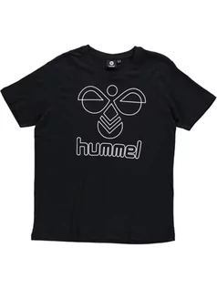 Koszulki męskie - Hummel Koszulka "Peter" w kolorze czarnym - grafika 1