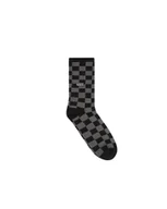 Skarpetki męskie - Vans Skarpetki Męskie Checkerboard Crew Black Charcoal VN000F0TBA51 38.5-42 - miniaturka - grafika 1