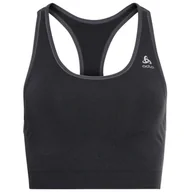 Bielizna sportowa damska - Biustonosz sportowy damski Odlo SEAMLESS MEDIUM z Ceramicool czarny - miniaturka - grafika 1