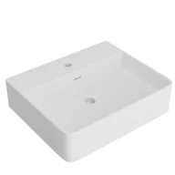 Umywalki - Umywalka ceramiczna Vito 50 x 42 Domino - miniaturka - grafika 1