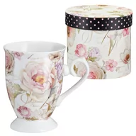 Kubki - Kubek Porcelanowy 300 Ml W Pudełku Ozdobnym Peony Villa Italia - miniaturka - grafika 1