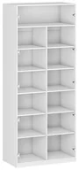 Szafy - Biały korpus szafy z półkami 100 cm N5-N79 - miniaturka - grafika 1