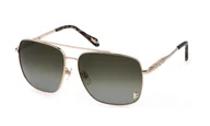 Okulary przeciwsłoneczne - Okulary JUST CAVALLI SJC030610493. Okulary przeciwsłoneczne, Kolor złoty. Unisex. - miniaturka - grafika 1