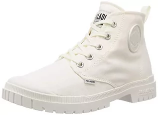 Botki damskie - Palladium Unisex Pampa Slim Hi botki, Gwiazda biała - 35 EU - grafika 1