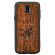 Etui i futerały do telefonów - Drewniane etui Samsung Galaxy J7 2017 Halloween 2 Sabat Czarownic Imbuia ForestZone - miniaturka - grafika 1