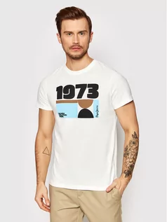 Koszulki męskie - Pepe Jeans T-Shirt Aeson PM508231 Biały Slim Fit - grafika 1