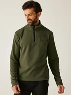 Odzież trekkingowa męska - Regatta Bluza polarowa "Thompson" w kolorze khaki - miniaturka - grafika 1