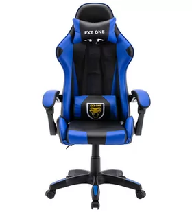 Zenga.pl EXT ONE BLUE czarno-niebieski - Fotele gamingowe - miniaturka - grafika 1