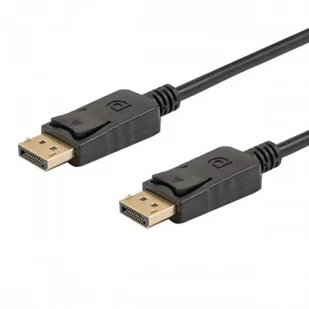 Elmak Kabel DisplayPort M - DisplayPort M, wersja 1.2, 4K, pozłacane końcówki, 3m SAVIO CL-137 SAVIO CL-137 - Kable komputerowe i do monitorów - miniaturka - grafika 2