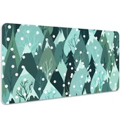Podkładki na biurko - Ochronna podkładka na biurko Mroźne góry 100x50 cm, Dywanomat - miniaturka - grafika 1
