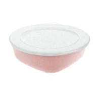 Pojemniki kuchenne - Koziol Pojemnik Connect Organic 1,3 l różowy z pokrywką 3275295 - miniaturka - grafika 1