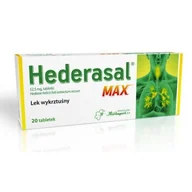 Przeziębienie i grypa - Hederasal MAX, 52,5 mg, tabletki, 20 tabletek - miniaturka - grafika 1