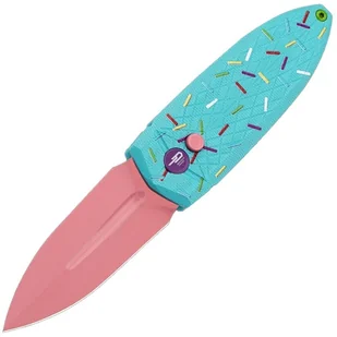 Nóż składany Bestech Knives QUQU G10 - Blue Sprinkle - Noże - miniaturka - grafika 1