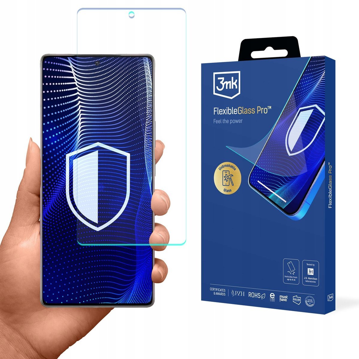 Szkło hybrydowe na ekran Infinix Note 50/Note 50 Pro 3mk FlexibleGlass Pro