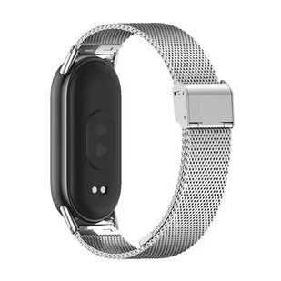 Pasek do XIAOMI SMART BAND 8 / 8 NFC Tech-Protect Milaneseband srebrne - Smartband - miniaturka - grafika 2