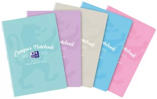 Zeszyt A4/60K kratka Campus Pastel (5szt) OXFORD - Zeszyty szkolne - miniaturka - grafika 1