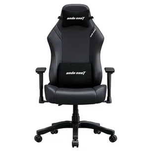 Anda Seat Luna L Gamingowy do 100kg Skóra ECO Czarny - Fotele gamingowe - miniaturka - grafika 1