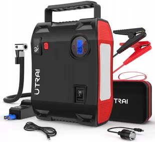 Jump Starter Powerbank Kompresor Rozruch Lampa 5w1 - Urządzenia Rozruchowe - Jump startery - miniaturka - grafika 1