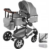 Wózki dziecięce - Wózek dziecięcy Mats, składany, 5-punktowy pas - miniaturka - grafika 1