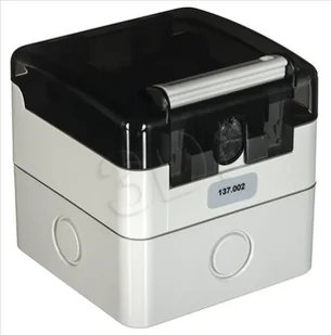 Alantec ALANTEC Gniazdo szczelne IP66 natynkowe 2xRJ45 - Pozostałe akcesoria sieciowe - miniaturka - grafika 1