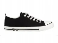 Trampki męskie - Buty Trampki Męskie Big Star Kk174049 Czarne 41 - miniaturka - grafika 1