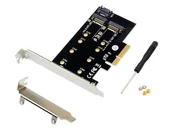 Adaptery i przejściówki - Microconnect MC-PCIE-SSDADAPTER adapter Wewnętrzny M.2 - miniaturka - grafika 1