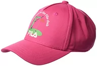 Czapki damskie - FILA Unisex dziecięca czapka bejsbolówka Bhilai Club Kid 5 paneli, carmine, rozmiar uniwersalny, karminowy, jeden rozmiar - miniaturka - grafika 1