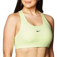 Biustonosze - Nike Sportowy biustonosz Swoosh Bra Pad Sports Barely Volt/(Black) XS - miniaturka - grafika 1