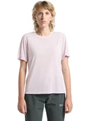 Koszulki sportowe damskie - Jack Wolfskin Koszulka funkcyjna "Vonnan" w kolorze jasnoróżowym - miniaturka - grafika 1