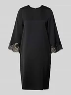 Sukienki - Sukienka o długości do kolan z okrągłym dekoltem model ‘Dancia’ - miniaturka - grafika 1