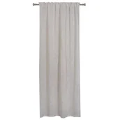 Zasłony - Zasłona z taśmą TOLO 140 x 280 cm, kolor natural - miniaturka - grafika 1