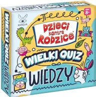 Gry planszowe - Dzieci kontra Rodzice. Wileki quiz wiedzy - Kangur - miniaturka - grafika 1