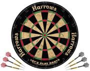 Dart - Tarcza dart HARROWS Let's Play Darts Game Set / tarcza + rzutki - miniaturka - grafika 1