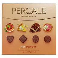 Bombonierki i czekoladki - Pergale - Praliny w mlecznej czekoladzie z nadzieniem - miniaturka - grafika 1
