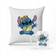 Gadżety dla niej i dla niego - ZESTAW KUBEK + PODUSZKA Lilo i Stich + IMIĘ #7 - miniaturka - grafika 1