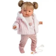 Lalki dla dziewczynek - Llorens Lalka płacząca Joelle 38 cm GXP-796086 - miniaturka - grafika 1