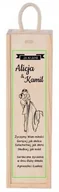Zestawy upominkowe - SKRZYNKA NA WINO ALKOHOL PODZIĘKOWANIE CHRZESTNI RP756 - miniaturka - grafika 1