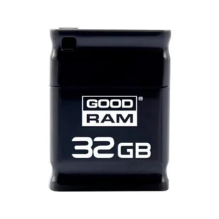 GoodRam Goodram Piccolo 32 GB 32 GB USB 2.0 Typ A czarna USB-Stick  USB-sticks (32 GB, USB 2.0, typ A, czapka, kolor czarny) - Huby USB - miniaturka - grafika 1