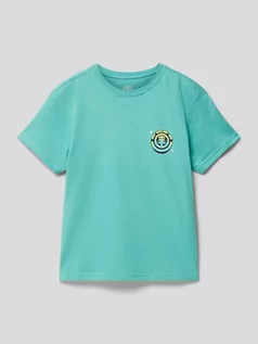 Koszulki dla chłopców - T-shirt z okrągłym dekoltem model 'BEAM UP’ - grafika 1