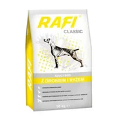 Sucha karma dla psów - Karma dla psa RAFI Classic Drób z ryżem 10 kg - miniaturka - grafika 1