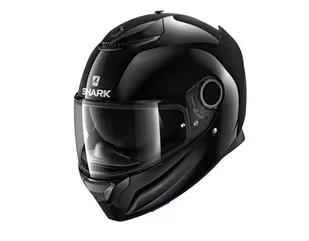 Shark Shark Spartan kask motocyklowy czarny lakierowany BLK rozmiar XXL HE3430EBLKXXL - Kosmetyki samochodowe - miniaturka - grafika 1