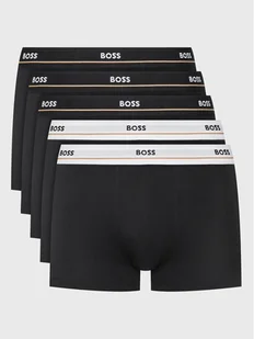 Boss Komplet 5 par bokserek Essential 50475275 Czarny - Majtki męskie - miniaturka - grafika 1