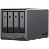 Serwery plików NAS i macierze dyskowe - Serwer plików UGREEN NASync DXP4800 Plus 8GB RAM - miniaturka - grafika 1